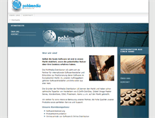 Tablet Screenshot of pohlmedia-distribution.de
